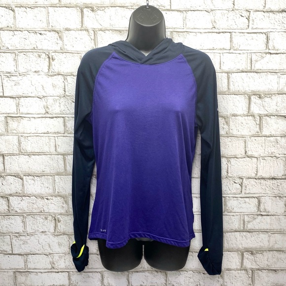 Nike Tops - Nike Dri Fit Purple Running Shirt Woman’s Medium